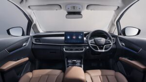 Kokpit Teknologi CerdasMenghadirkan desain kokpit yang luar biasa, BYD M6 memadukan keanggunan modern dengan fungsionalitas cerdas. Mengantarkan Anda ke dimensi perjalanan baru yang penuh kecerdasan dan inovasi, menciptakan pengalaman berkendara yang tidak hanya fungsional tetapi juga sangat estetis.